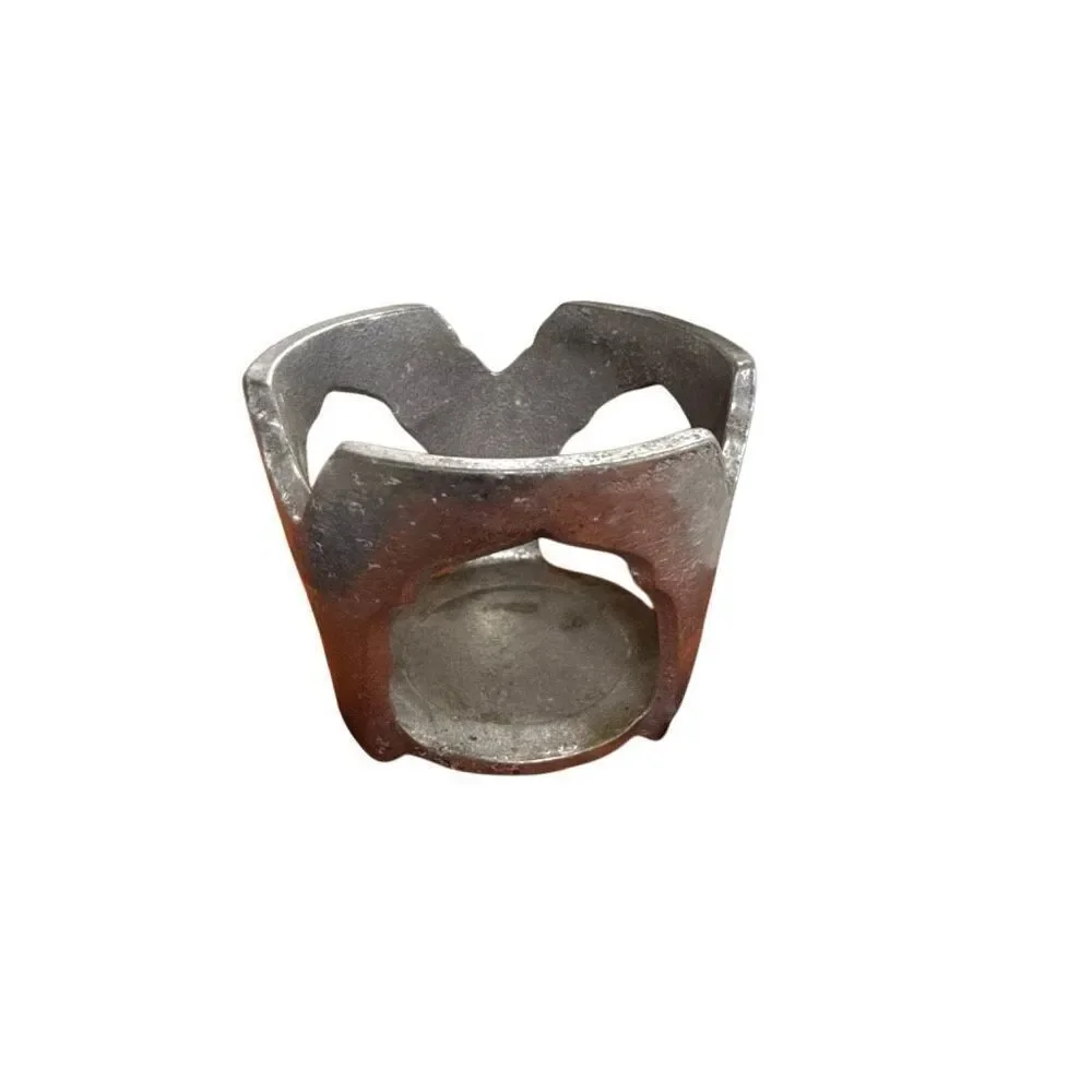 Carson Silver Glass Votive Candle Holder 2.75